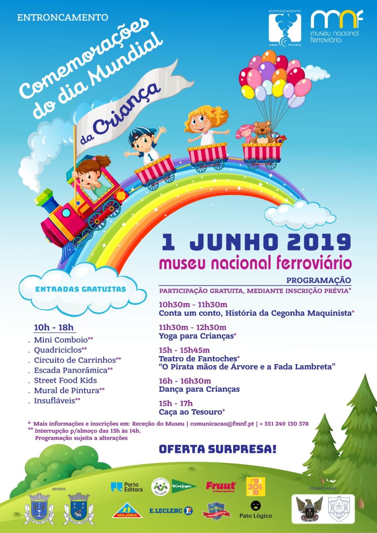 Dia da Criança 2019 Museu Nacional Ferroviário